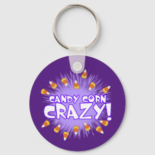 Candy Corn CRAZY! Key Ring