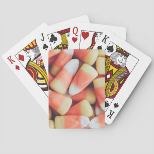 Candy Corn Crazy Playing Cards