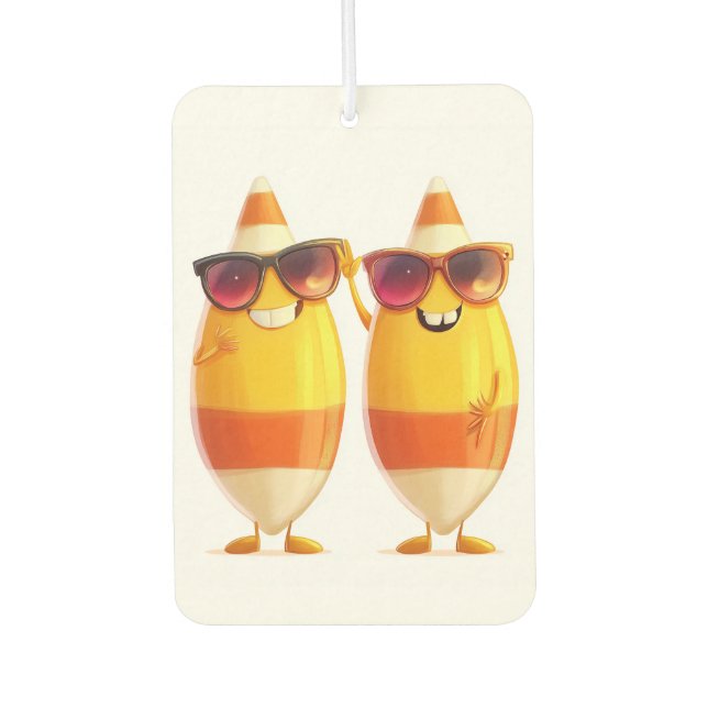  Candy Corn Crew Car Air Freshener (Front)
