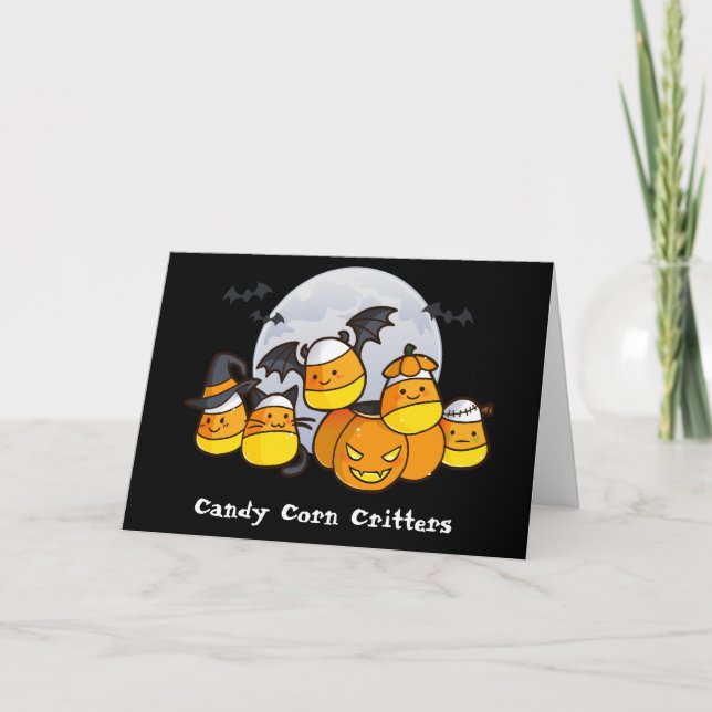 Candy Corn Critters Card (Front)