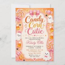 Candy Corn Cutie Halloween Birthday