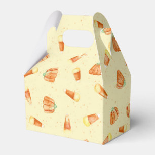 Candy Corn Favour Box