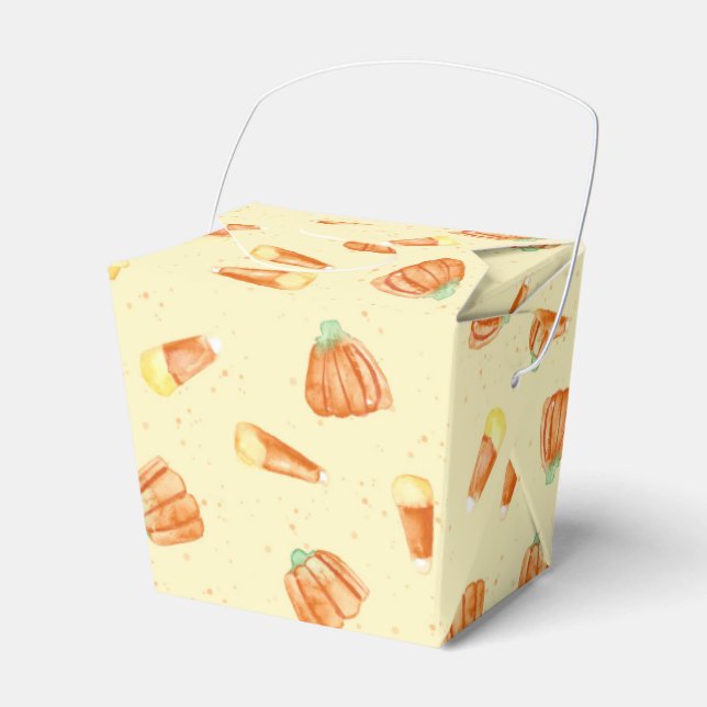Candy Corn Favour Box (Front Side)
