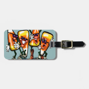Candy Corn Gang Luggage Tag