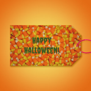 Candy Corn Halloween  Gift Tags