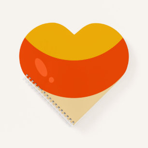 Candy Corn Halloween Notebook