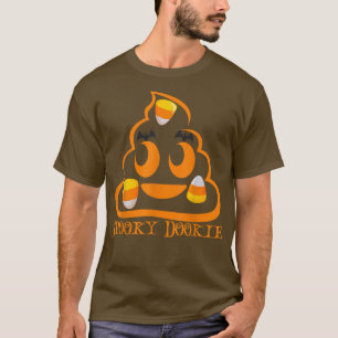Candy Corn Halloween Poop - Funny Halloween Spooky T-Shirt
