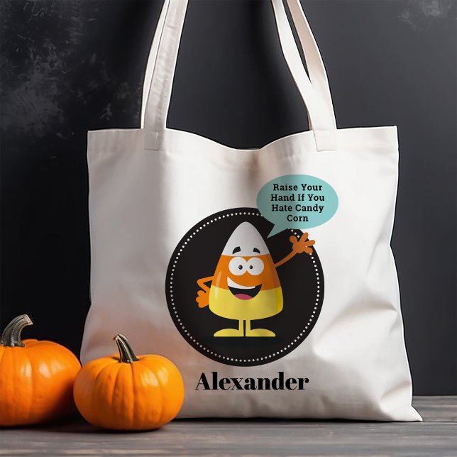 Candy Corn Hater Personalised Halloween Tote Bag (Creator Uploaded)