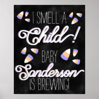 Candy Corn "I Smell a Child" Personalised