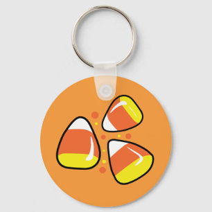Candy Corn Key Ring
