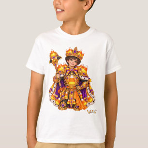 Candy Corn King Prince Kids Halloween Costume Cute T-Shirt