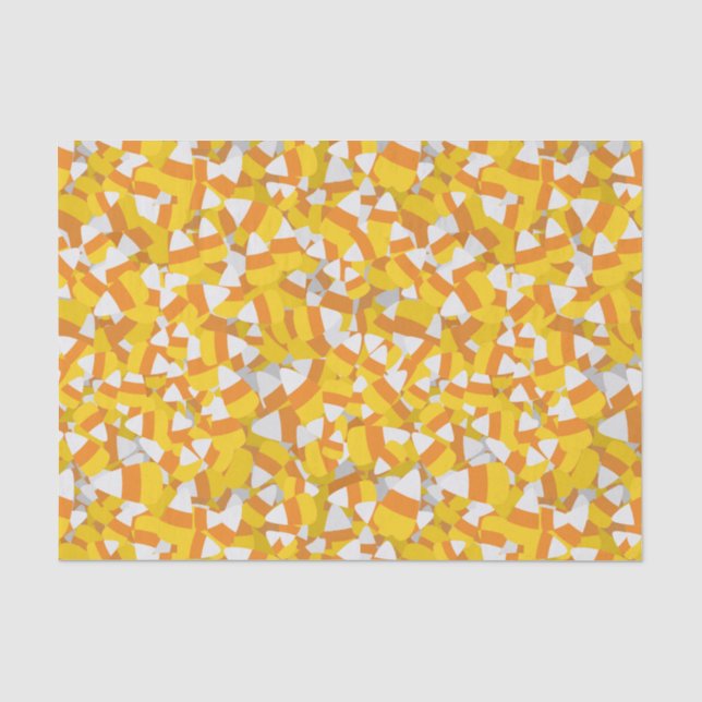 Candy Corn Medley Tissue Paper (Front)
