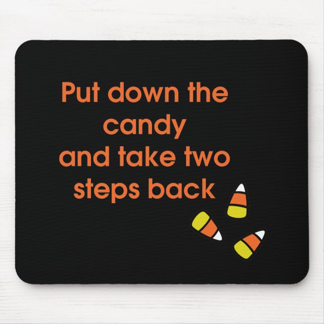 Candy Corn Mouse Pad (Front)