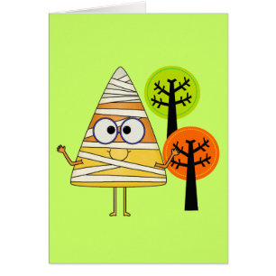 Candy Corn Mummy Halloween