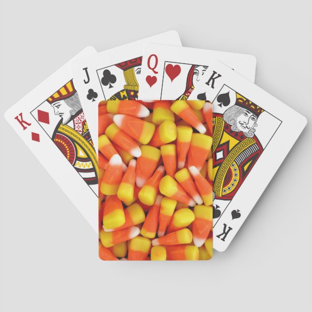 CANDY CORN PLAYING CARDS (Back)