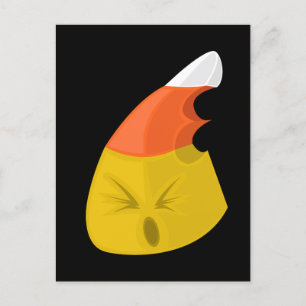 Candy Corn Postcard