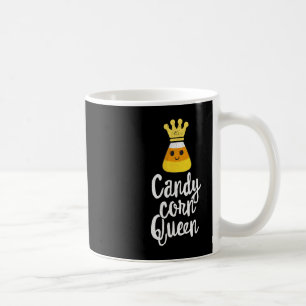 Candy Corn Queen Cute Halloween Kawaii Crown Coffee Mug