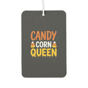 Candy Corn Queen Halloween Graphic_1 Car Air Freshener