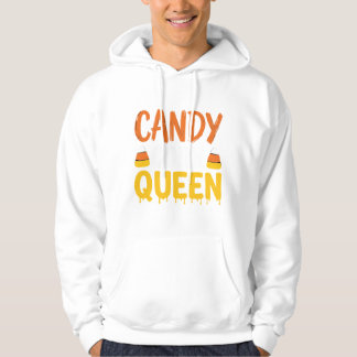 Candy Corn Queen Halloween Graphic_1 Hoodie
