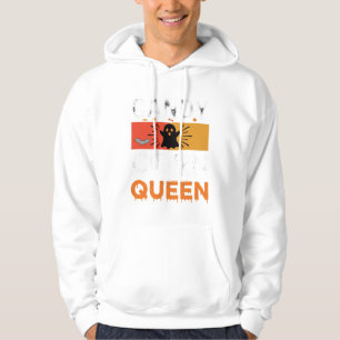 Candy Corn Queen Halloween SVG Design Hoodie