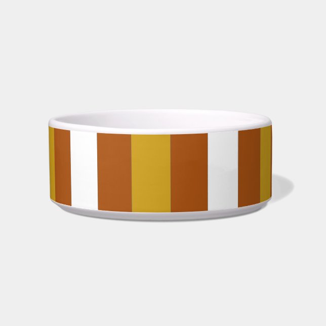 Candy Corn Stripes Bowl (Front)