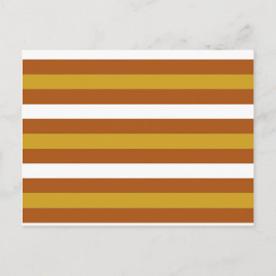 Candy Corn Stripes Postcard