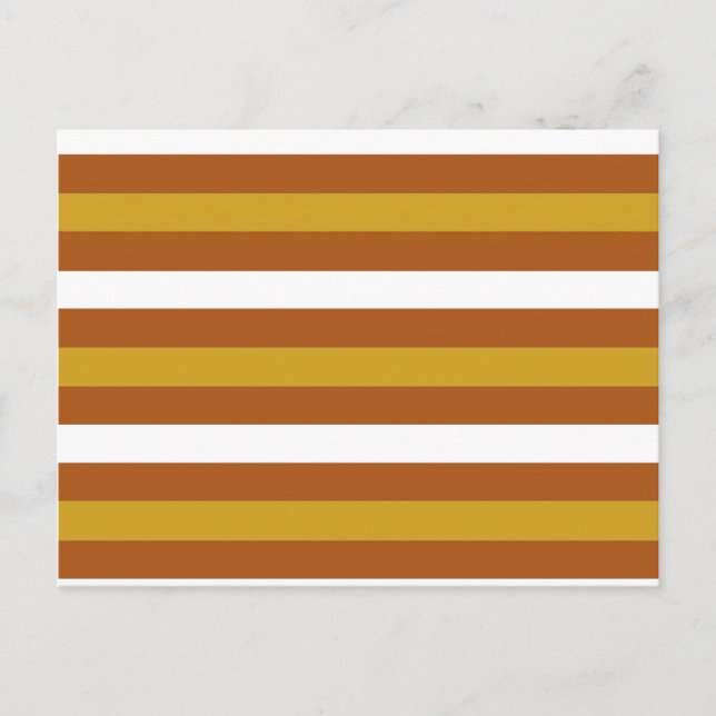 Candy Corn Stripes Postcard (Front)