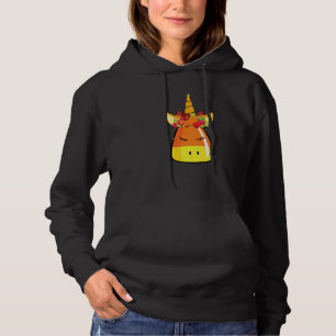 Candy Corn Unicorn Face Halloween Costume D Hoodie