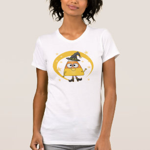 Candy Corn Witch Halloween T-Shirt