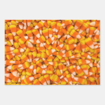Candy Corn Wrapping Paper