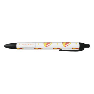 candy corns Halloween Candy Pattern Black Ink Pen