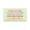 Candy Coupon Card