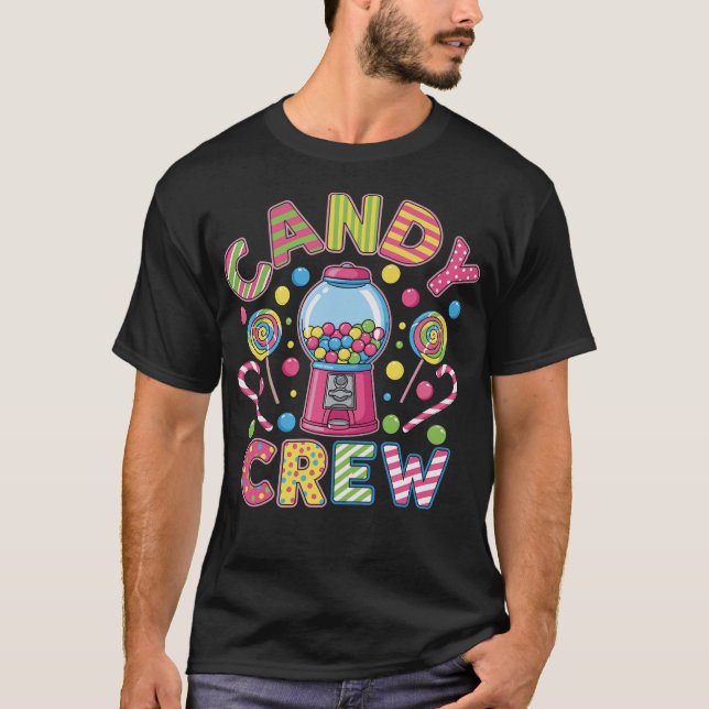 Candy Crew Candy Costume Candyland Sweetie Women T-Shirt (Front)