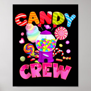 Candy Crew Candy Costume Women Candy Land Kids Poster