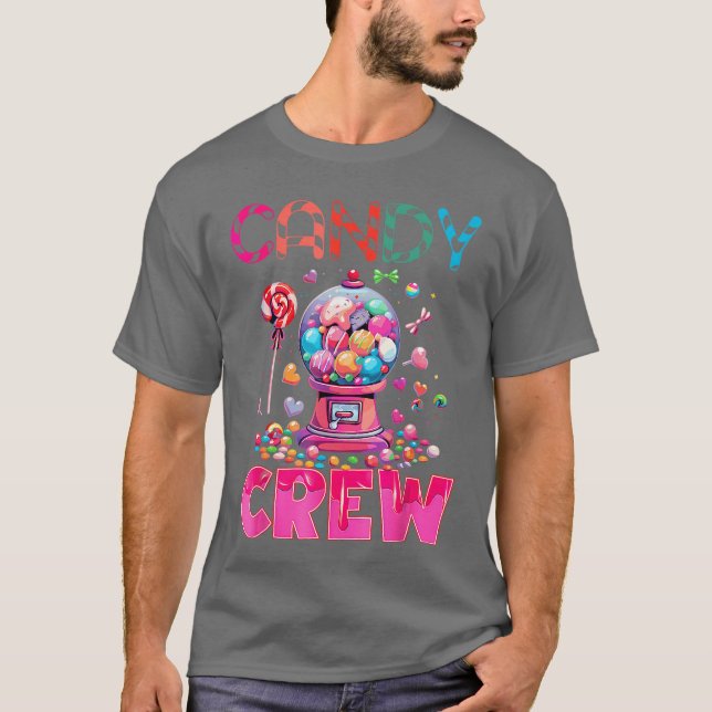 Candy Crew Candy Costume Women Candy Land Kids Swe T-Shirt (Front)