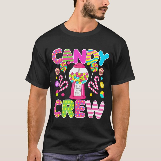 Candy Crew Candy Costume Women Candy Land Kids Swe T-Shirt (Front)