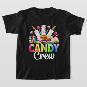 Candy Crew Candy Land Decorations Sweetie Candy T-Shirt