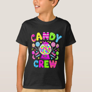 Candy Crew Costume Candy Land Kids Boy Girls Sweet T-Shirt