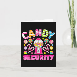 Candy Crew Costume Candy Land Kids Funny Candy Sec Card