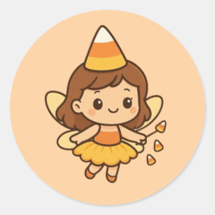 Candy Cutie Classic Round Sticker