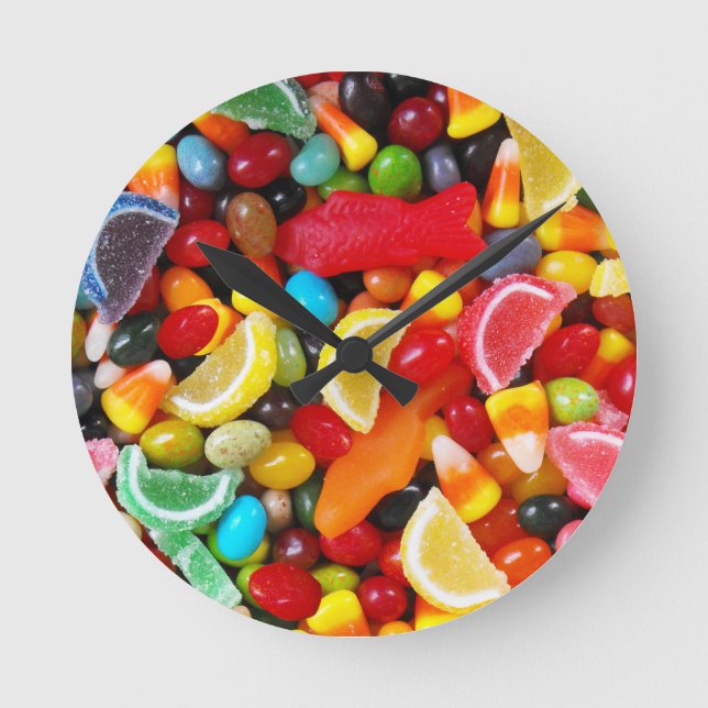 Candy Delight Round Clock (Front)