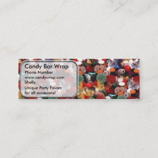 Candy design Skinny business cards