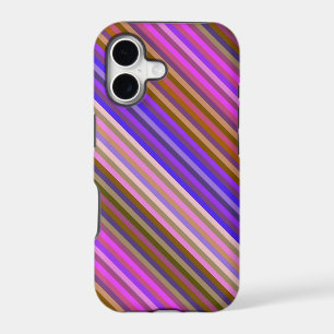 Candy Diagonal Stripes Background