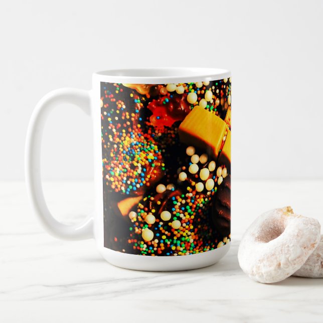 Candy Disaster   Coffee Mug (With Donut)