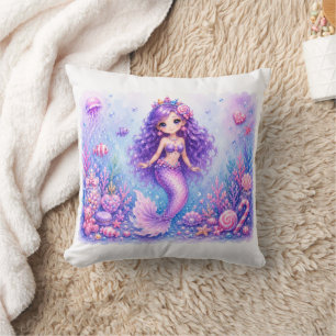 Candy Doll Mermaid 3rd Birthday Cushion