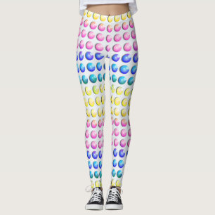 Candy Dots Pastel Candy Colour Polka Dotted Leggings