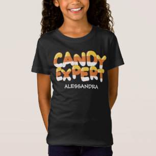 Candy Expert Candy Corn Halloween Kids & Adults T-Shirt
