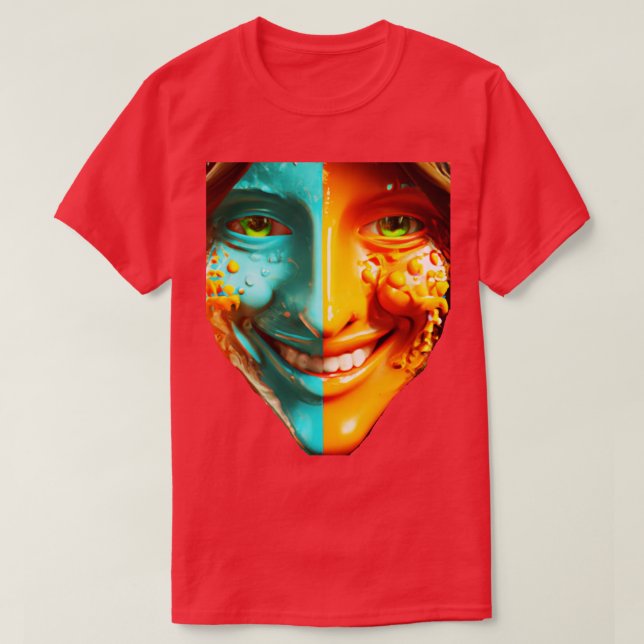 candy face T-Shirt (Design Front)