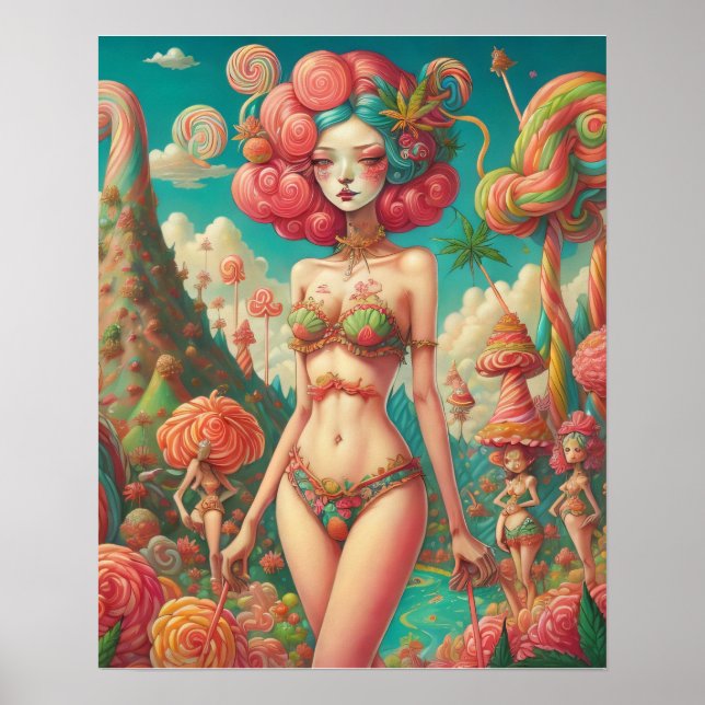 Candy fantasy  poster (Front)