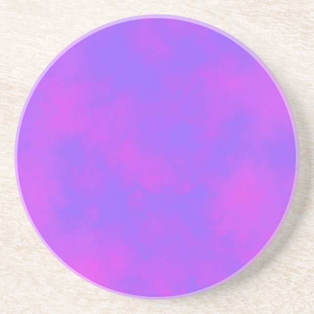 Candy Frost Cloud Effect Sandstone  Coaster (Front)